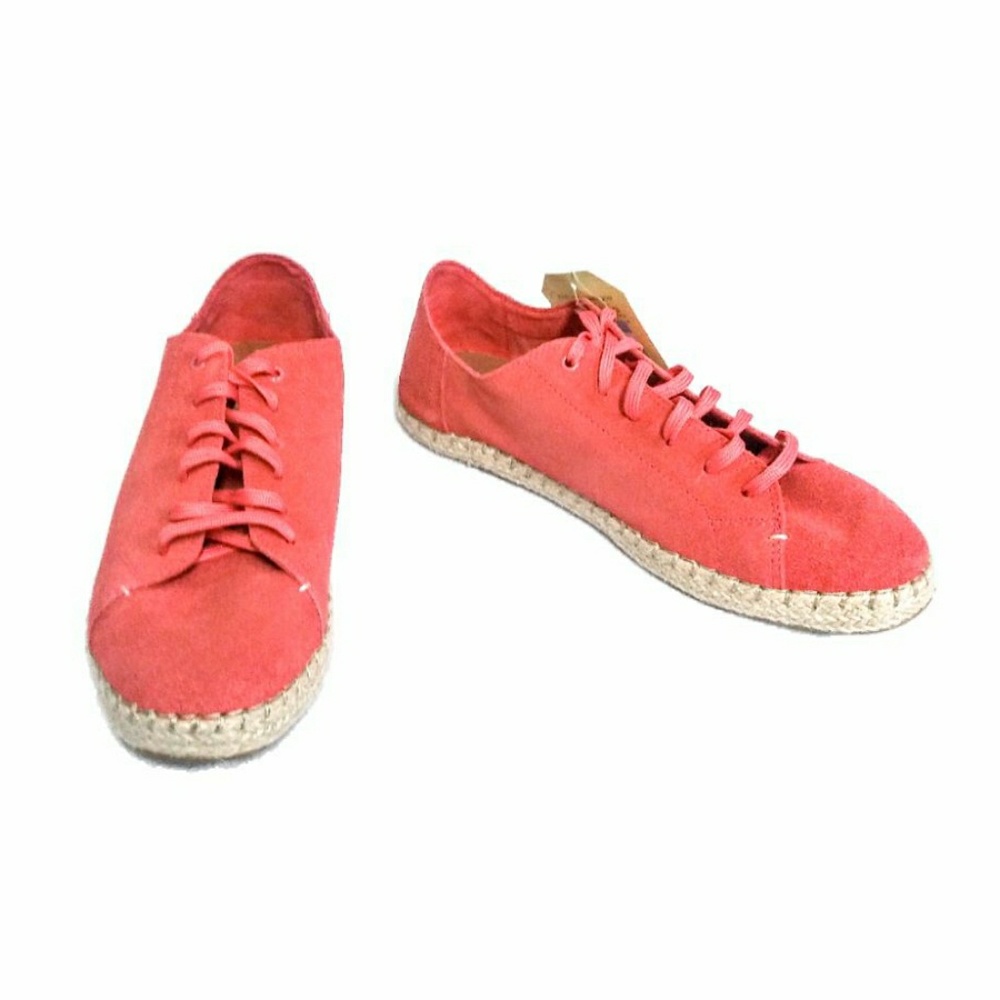 Toms Hibiscus Lena Suede Espadrille 6, 8.5, 10